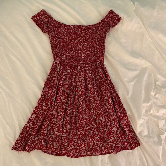 redding floral mini dress